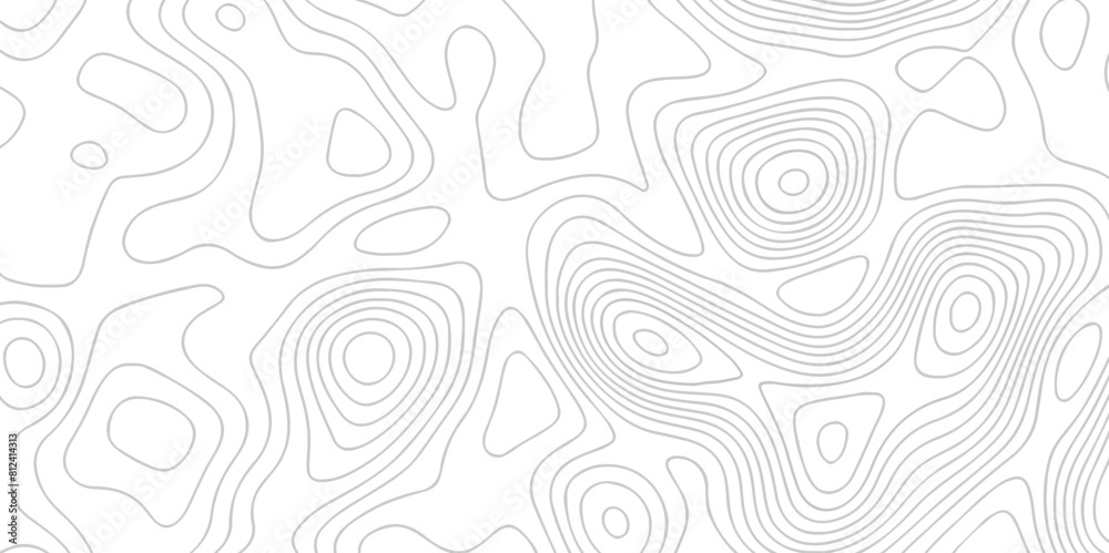 Fototapeta premium Abstract seamless pattern with lines. Abstract background vector, Topographic map background geographic line map with seamless ornament design. 