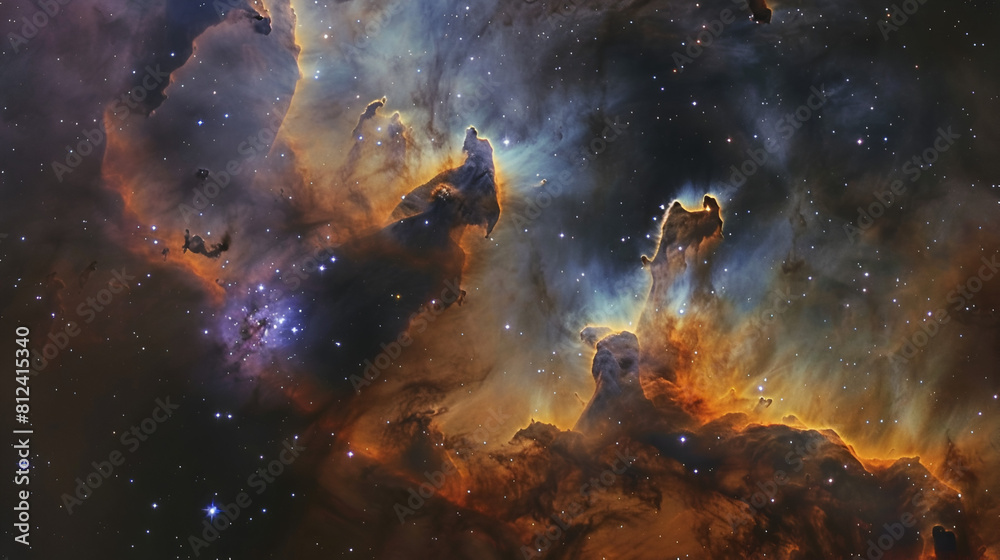 Obraz premium deep into space