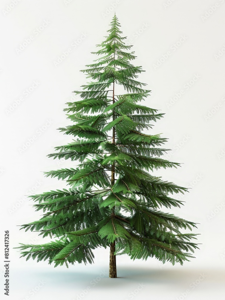Fototapeta premium christmas tree isolated