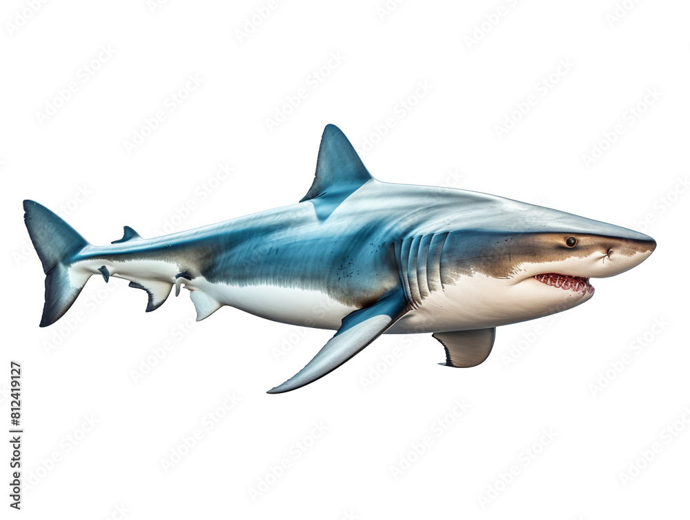 Shark isolated on transparent background Shark isolated on transparent background