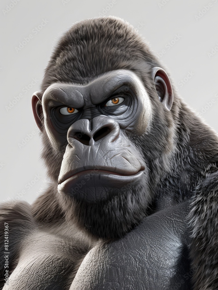 Fototapeta premium portrait gorilla