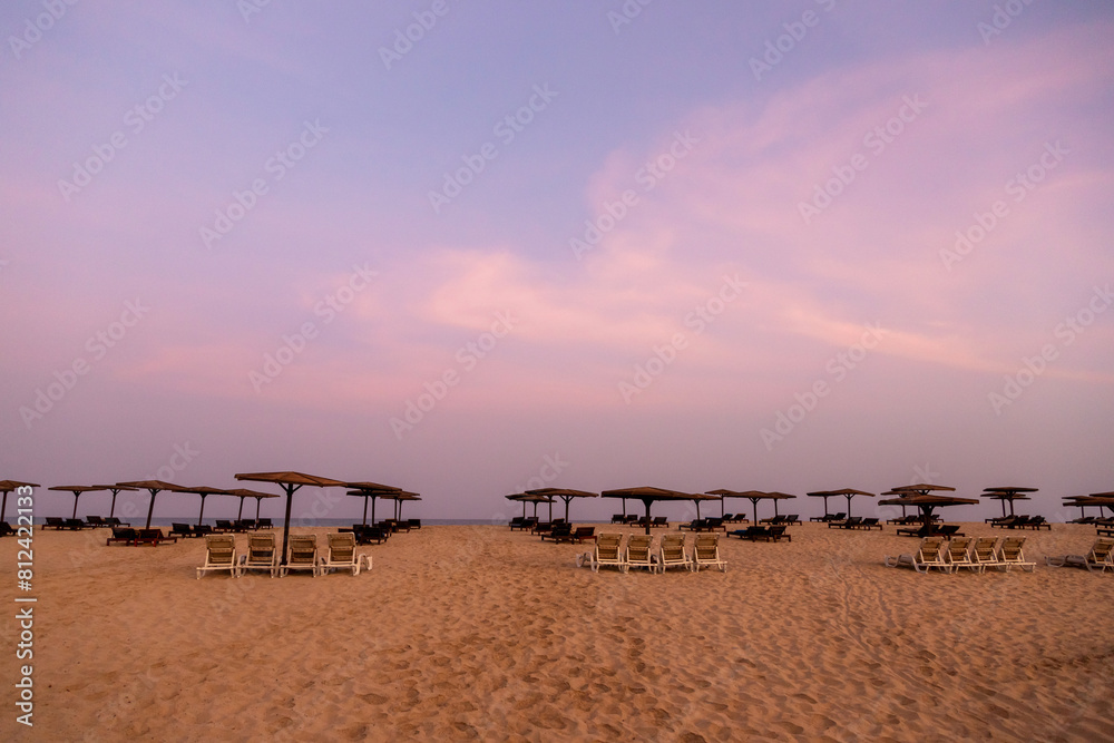 Sunrise on the beach Praia de Chaves, Boa Vista, Cape Verde Sunrise on the beach Praia de Chaves, Boa Vista, Cape Verde