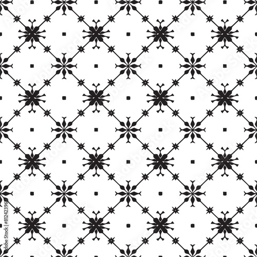 Collection of seamless ornamental vector patterns and swatches