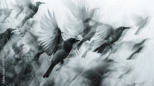 Exposure of a flock of birds multiple times
