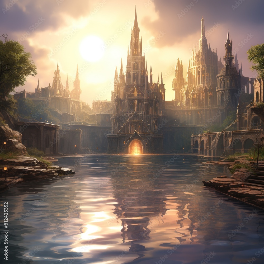 Fototapeta premium Background Wallpaper of Creative Manipulation