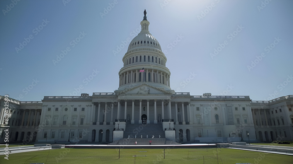 Fototapeta premium Washington, DC's United States Capitol Building