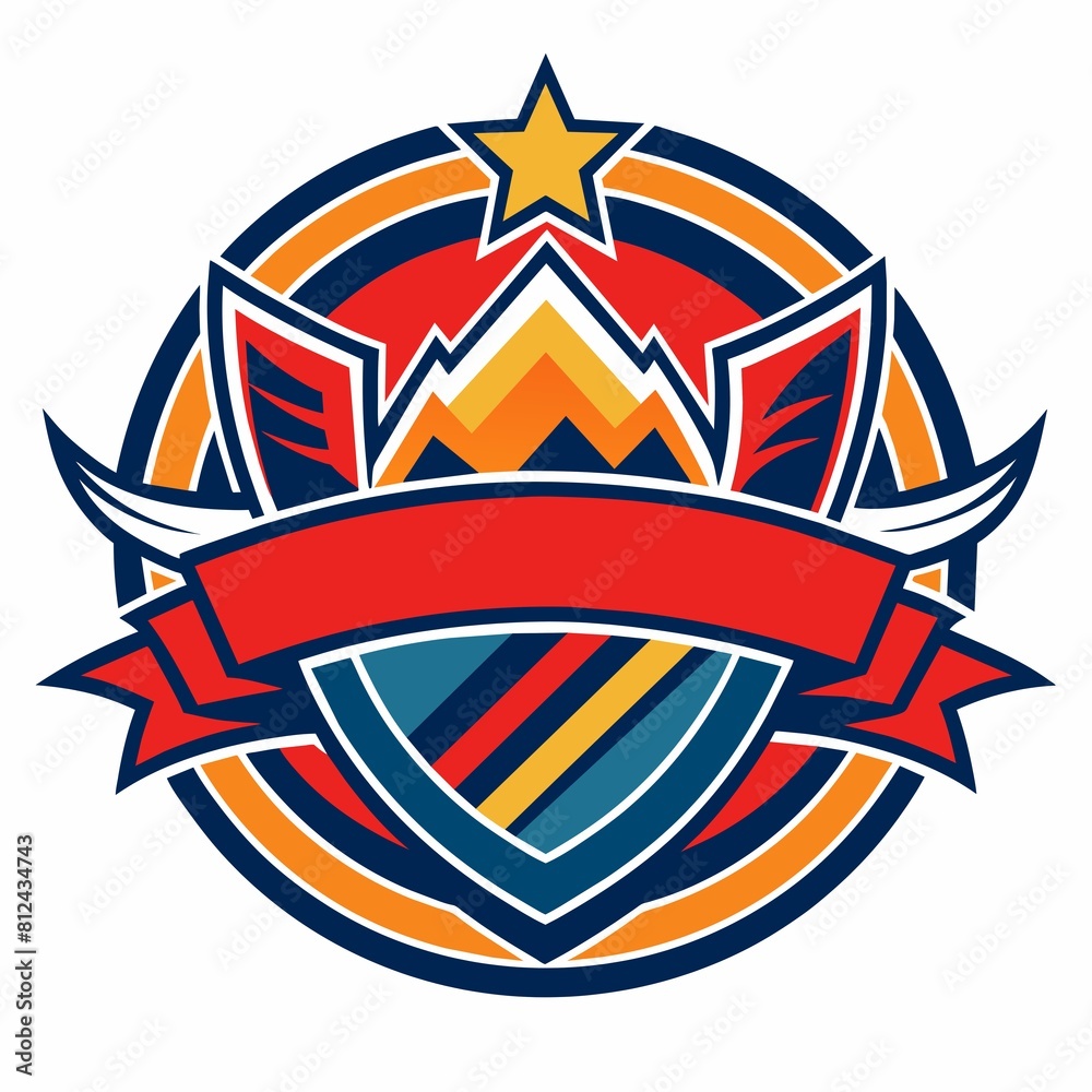 Modern brand logo design vector illustration Modern brand logo design vector illustration
