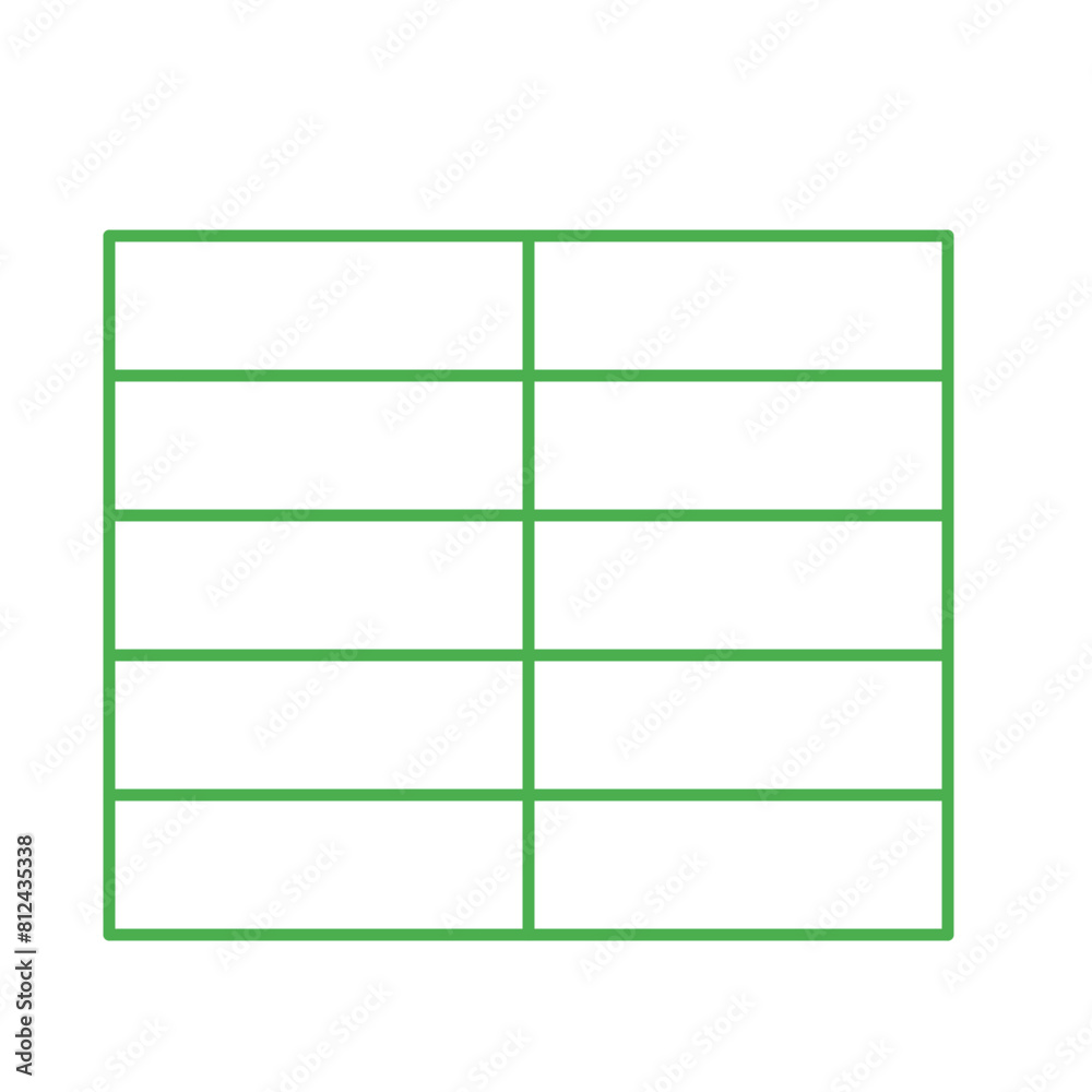 Simple accordion style data table layout template,vector Simple accordion style data table layout template,vector