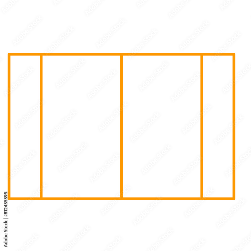 Simple accordion style data table layout template,vector Simple accordion style data table layout template,vector