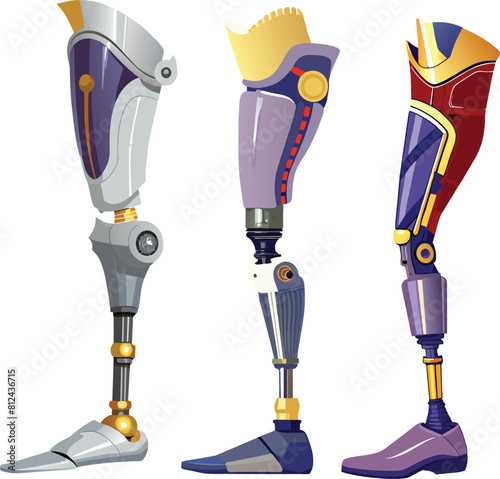 Limb Bionito Amputation and Leg Prosthesis-