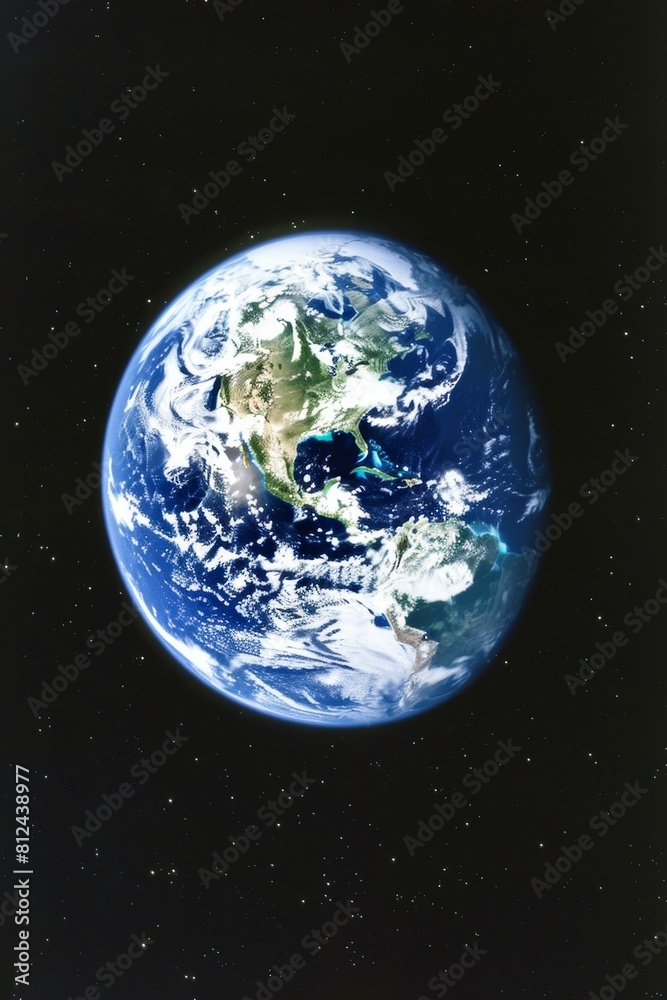 Fototapeta premium Earth in space