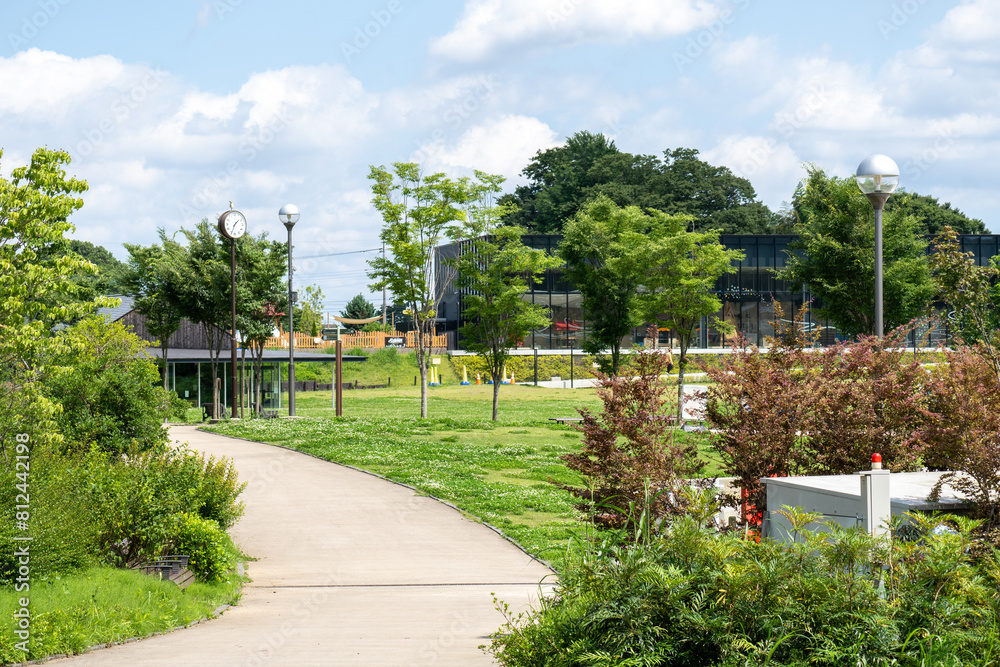 Fototapeta premium Iina Park Kawaguchi, Akayama Historical Nature Park