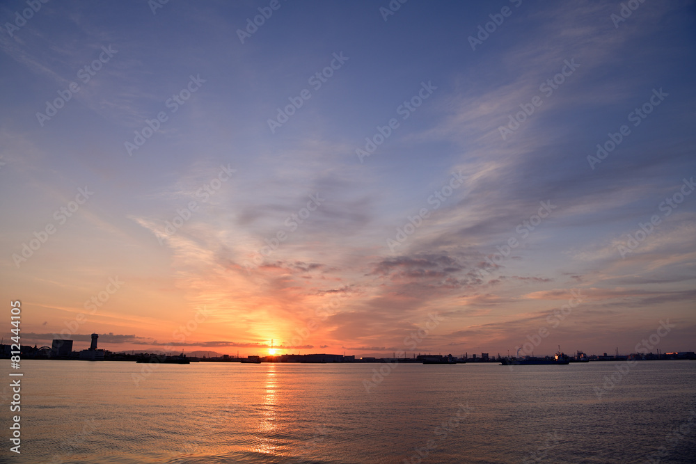 日の出の風景 日の出の風景