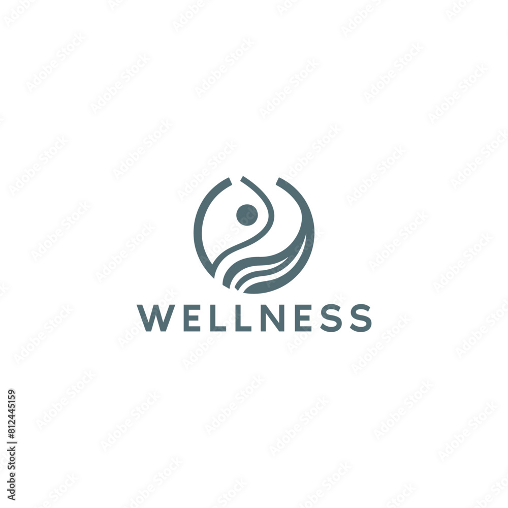 wellness logo design vector, wellness logo. yoga logo. spiritual logo wellness logo design vector, wellness logo. yoga logo. spiritual logo