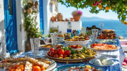 Fototapeta Naklejka Na Ścianę i Meble -  reception at the beach