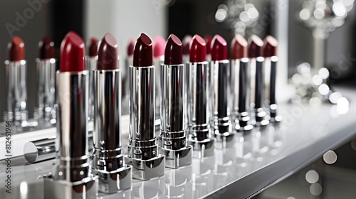  A variety of lipsticks