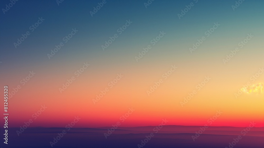 clear blue and orange sky clear blue and orange sky