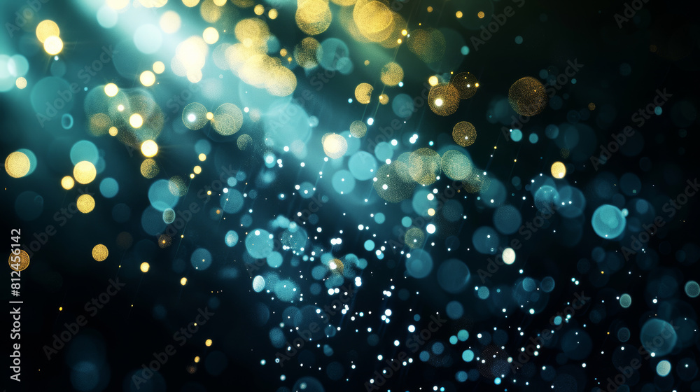 Enchanting play of bokeh lights creates a festive, ethereal atmosphere of celebration. Enchanting play of bokeh lights creates a festive, ethereal atmosphere of celebration.