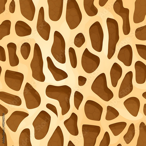 Giraffe skin seamless pattern, the beauty of design knows no bounds. Can be used as a variety of graphics resources