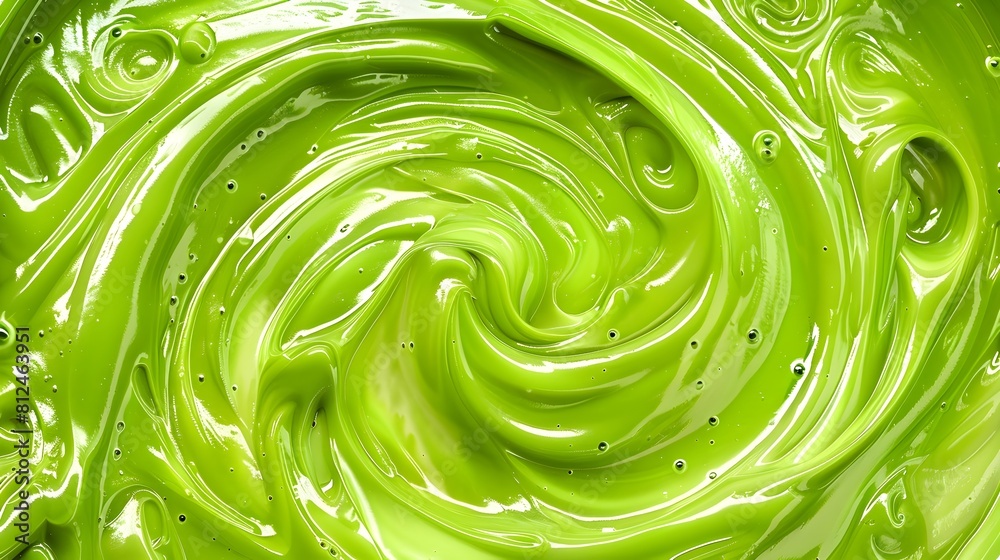 Emerald Swirl: Abstract Green Liquid Art Print Emerald Swirl: Abstract Green Liquid Art Print