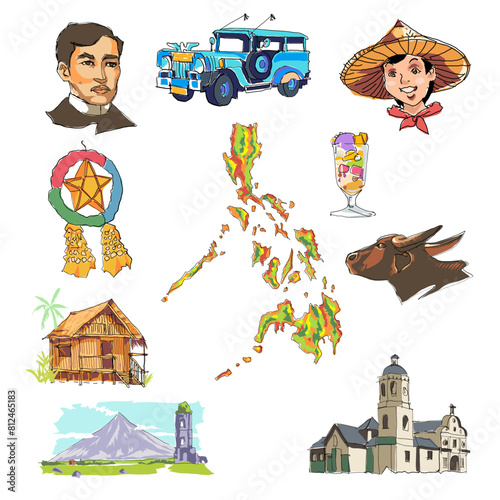 Sketch Pinoy Vector Designs: Philippine Cultural Symbols and Icons photo
