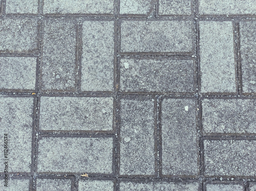 Wallpaper Mural Unique and neat paving blocks Torontodigital.ca