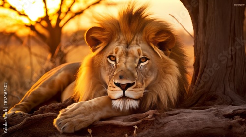 During nonbreeding seasons lions typically choose to rest in the open savanna