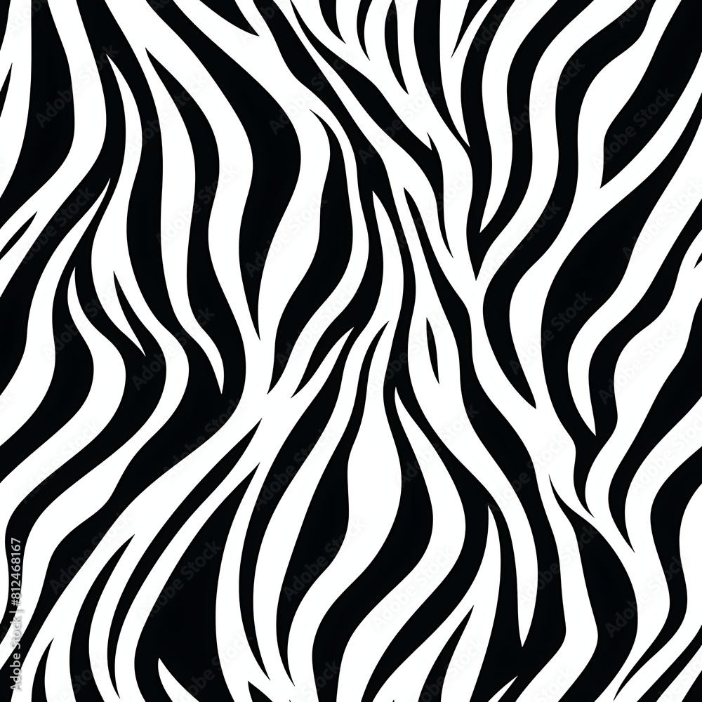Zebra skin seamless pattern, the beauty of design knows no bounds. Can be used as a variety of graphics resources Zebra skin seamless pattern, the beauty of design knows no bounds. Can be used as a variety of graphics resources