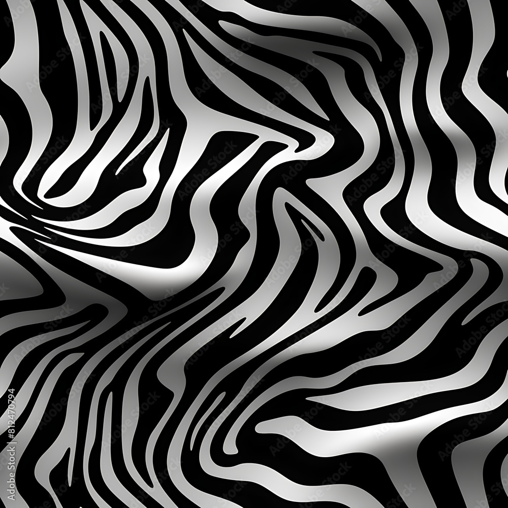 Zebra skin seamless pattern, the beauty of design knows no bounds. Can be used as a variety of graphics resources Zebra skin seamless pattern, the beauty of design knows no bounds. Can be used as a variety of graphics resources