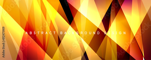 Breaking Glass Background, Kaleidoscope effect. Transparent Straight Lines. Dynamic Light Rays effect. Vector Illustration For Wallpaper, Banner, Background, Card, Book Illustration, landing page