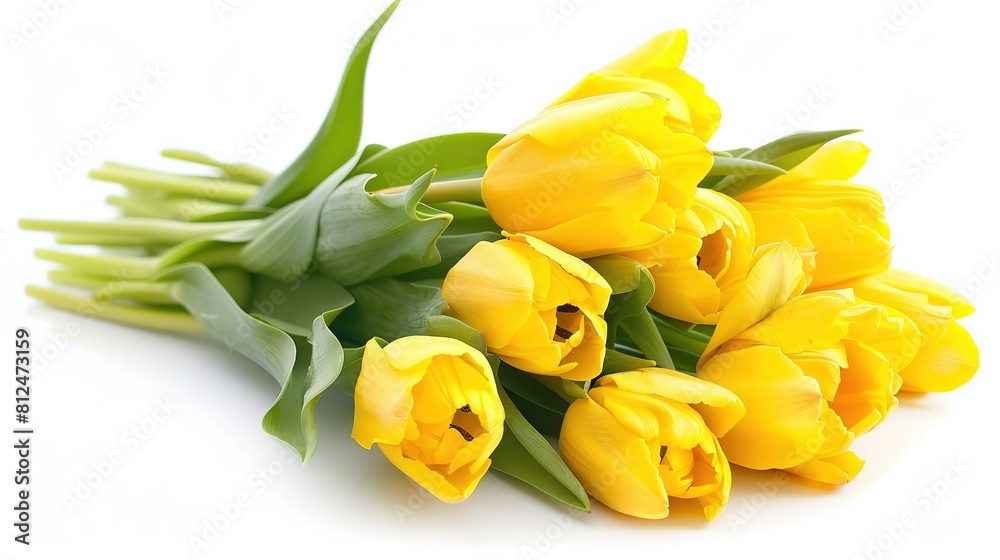 Yellow tulips , Tulip bouquet