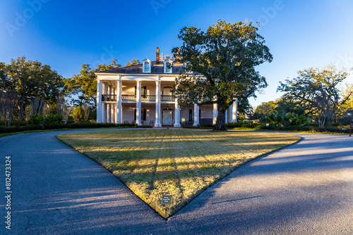 Evening at the Oak Alley Plantation photo
