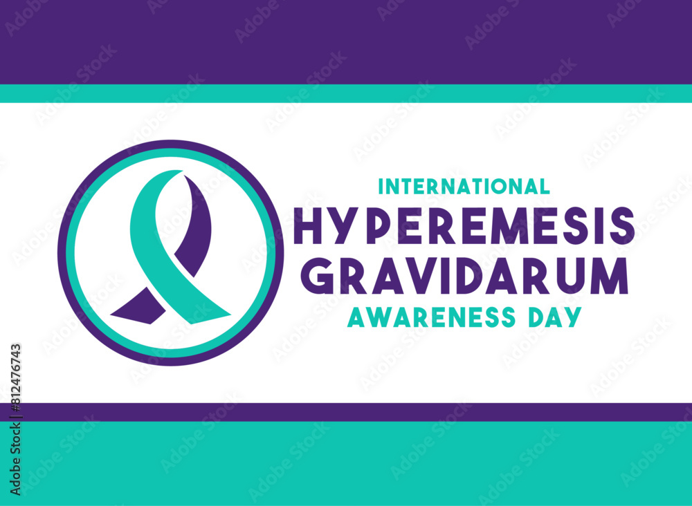 Fototapeta premium International Hyperemesis Gravidarum Awareness Day.