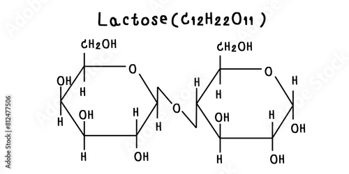 Glutamine  chemical structure illustration