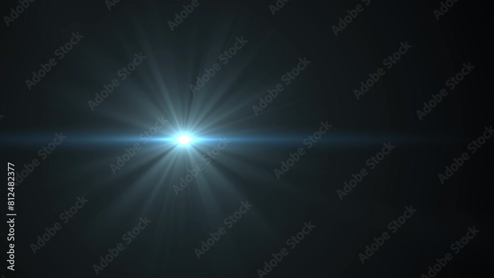 Optical lens flare effect. 4K resolution. Very high quality and realistic.on black background Optical lens flare effect. 4K resolution. Very high quality and realistic.on black background