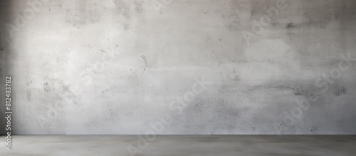 An abstract grunge cement texture background with a textured cement wall suitable for interior design featuring a spacious area for adding text. Creative banner. Copyspace image photo