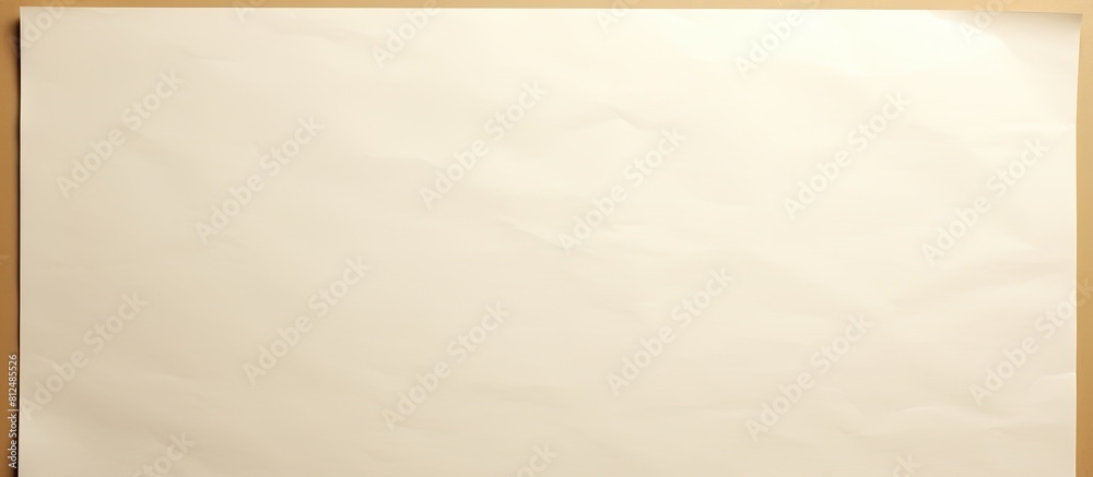 Obraz premium A blank paper with a smooth surface ideal for designing and featuring copy space for text