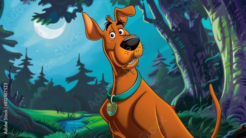 Scooby-Doo, the beloved canine sleuth, brings laughter and adventure wherever he goes. With his goofy antics and insatiable appetite, he's always ready to join the Mystery Inc. gang on their next ghos photo