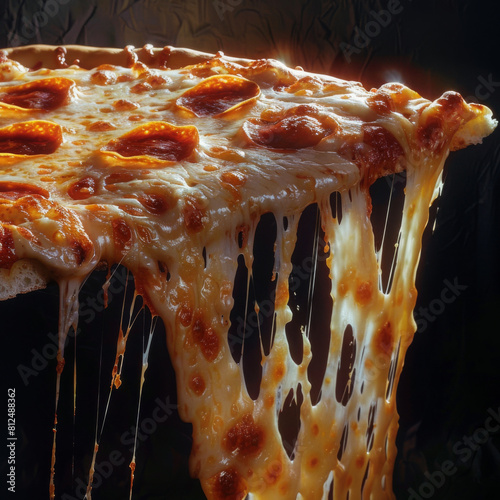 delicious pizza whti spicies photo