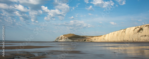 falaise de craie à Escalles