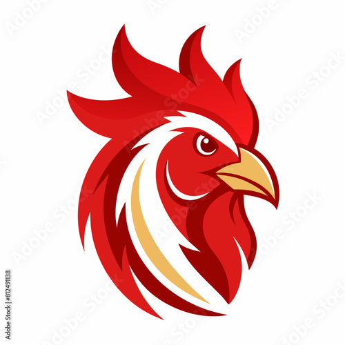  Rooster head logotype vector illustration  © Sumondesigner_42