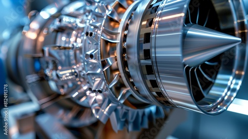 Turbine engine. Power and speed.