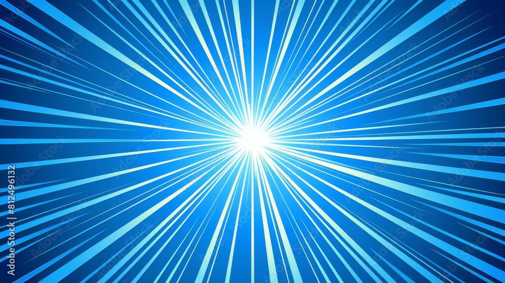 Design a vibrant blue comicstyle background with plenty of empty space for text, perfect for a dynamic and engaging graphic Design a vibrant blue comicstyle background with plenty of empty space for text, perfect for a dynamic and engaging graphic