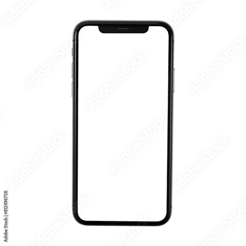 iphone black grey transparent mockup, mobile mockup png