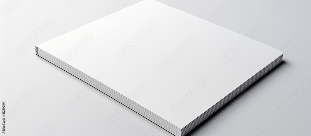 A notebook with a white background is displayed as a copy space image