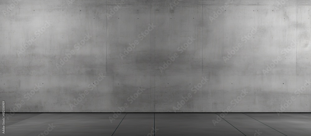 A sleek concrete wall with a gray smooth texture perfect as a backdrop for copy space image A sleek concrete wall with a gray smooth texture perfect as a backdrop for copy space image
