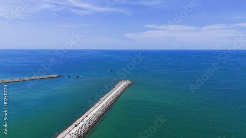 Wallpaper Mural Aerial view of embankment in Vietnam Torontodigital.ca