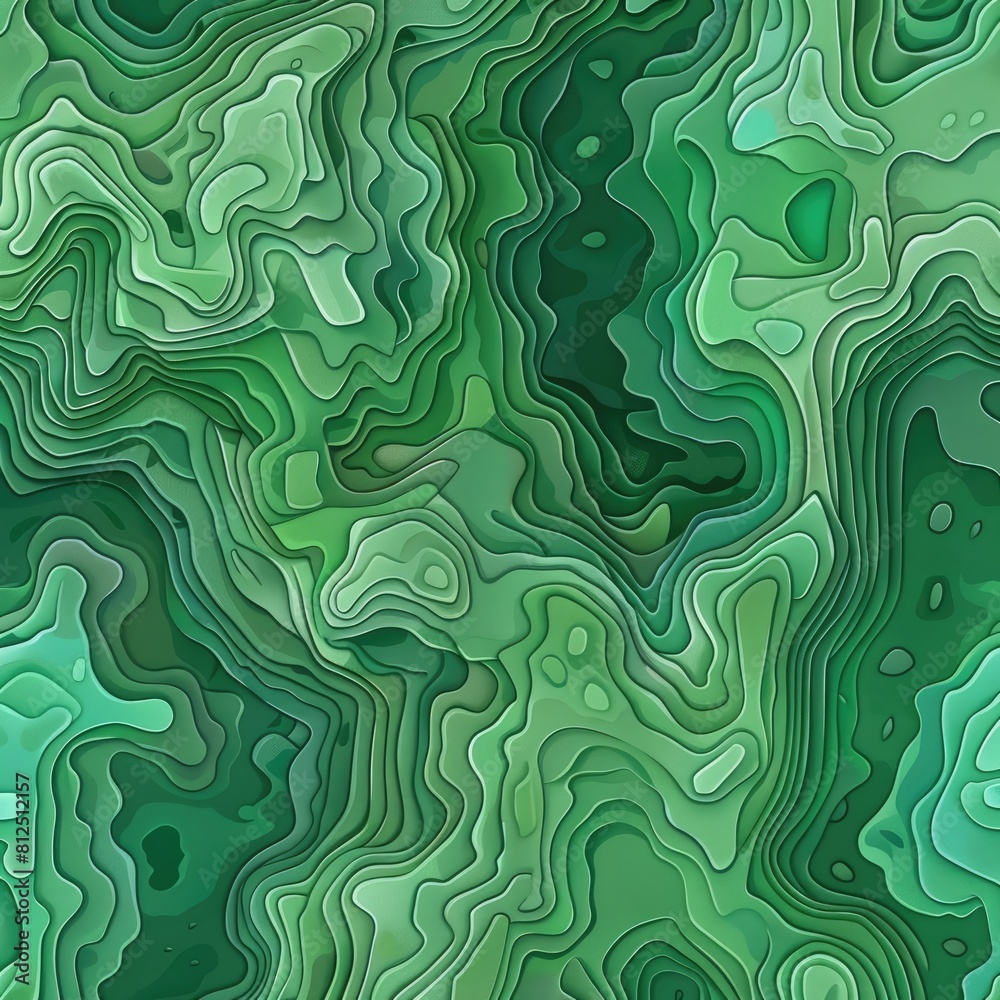 Abstract background with green paper cut shapes. Abstract background with green paper cut shapes.