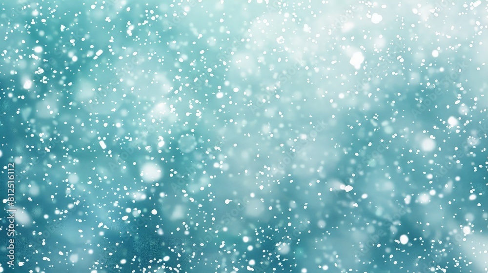 Random falling snow flakes wallpaper. Snowfall dust freeze granules. generative ai