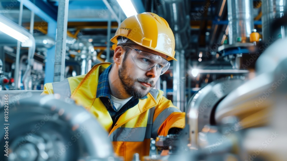 Male engineer Specialist work in factory, hyperreal images, extreme high detail photo, high resolution --ar 16:9 Job ID: 0c64d889-a18c-4d70-99aa-0469e6705119 Male engineer Specialist work in factory, hyperreal images, extreme high detail photo, high resolution --ar 16:9 Job ID: 0c64d889-a18c-4d70-99aa-0469e6705119